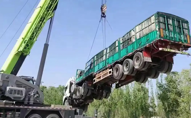 海城区道路脱困救援案例